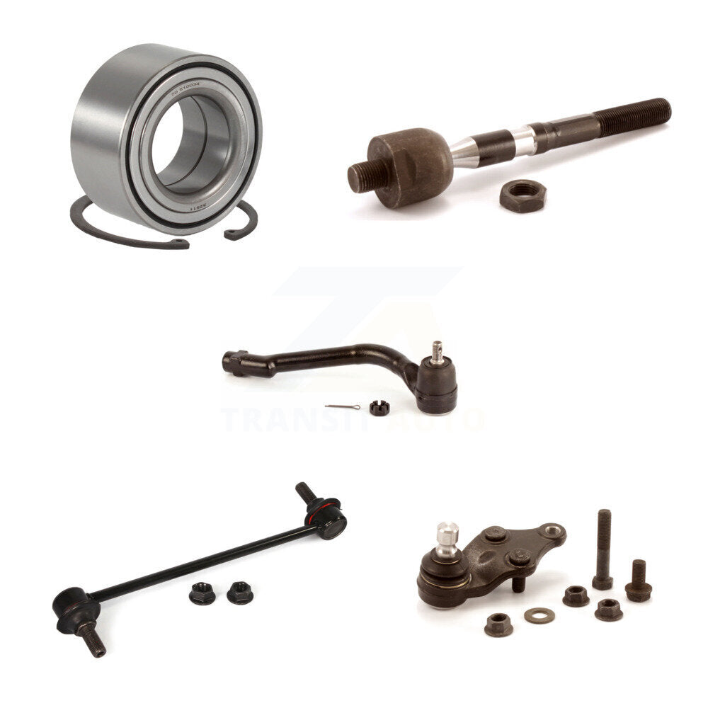 Bearing Lower Ball Joint Tie Rod Link Front Right Kit (5Pc) For Kia Optima Azera