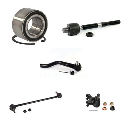 Bearing Lower Ball Joint Tie Rod End Link Front Right Kit (5Pc) For Honda Civic