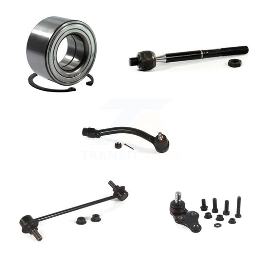 Bearing Lower Ball Joint Tie Rod End Link Front Right Kit (5Pc) For Kia Soul EV