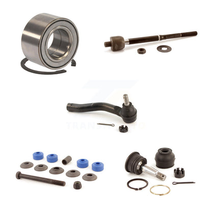 Bearing Lower Ball Joint Tie Rod End Link Front Right Kit (5Pc) For Toyota Echo