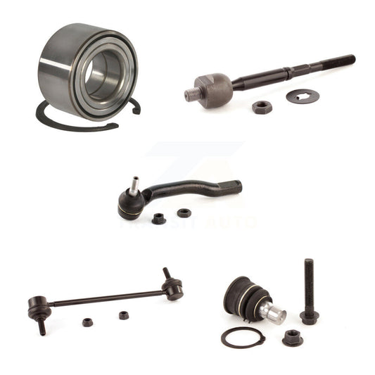 Bearing Lower Ball Joint Tie Rod End Link Front Right Kit (5Pc) For Nissan Versa