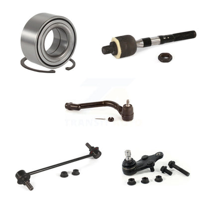 Bearing Lower Ball Joint Tie Rod End Link Front Right Kit (5Pc) For Kia Sportage