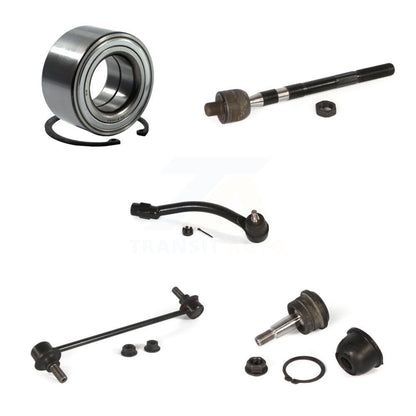 Bearing Lower Ball Joint Tie Rod Link Front Right Kit (5Pc) For Hyundai Elantra