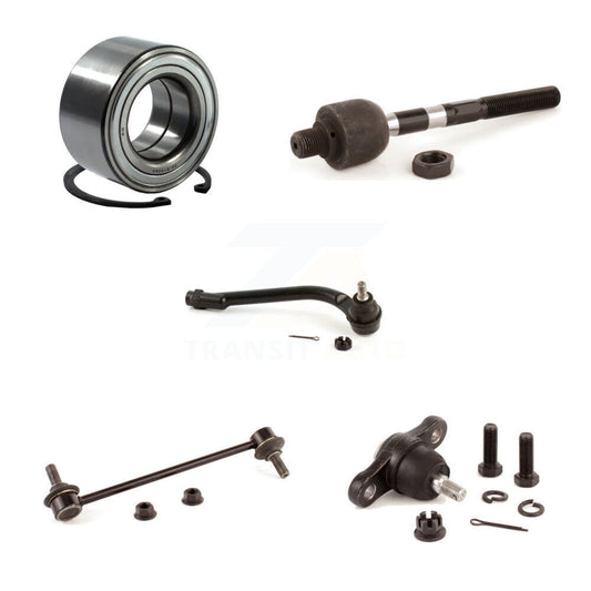 Bearing Lower Ball Joint Tie Rod Link Front Right Kit (5Pc) For Hyundai Elantra