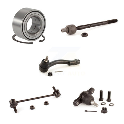 Bearing Lower Ball Joint Tie Rod & Link Front Right Kit (5Pc) For Hyundai Tucson