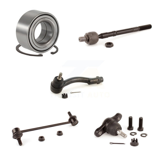Bearing Lower Ball Joint Tie Rod & Link Front Right Kit (5Pc) For Hyundai Tucson
