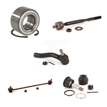 Bearing Lower Ball Joint Tie Rod & Link Front Right Kit (5Pc) For Toyota Yaris C