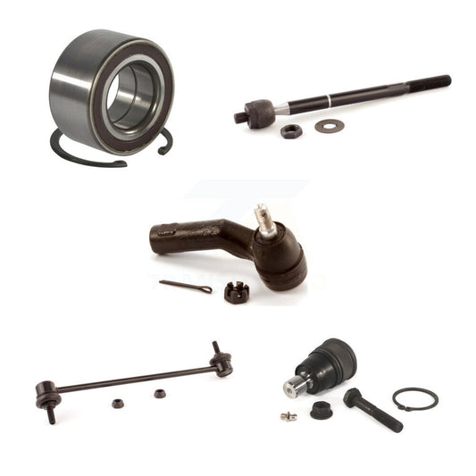 Bearing Lower Ball Joint Tie Rod & Link Front Right Kit (5Pc) For Mazda 3 Sport