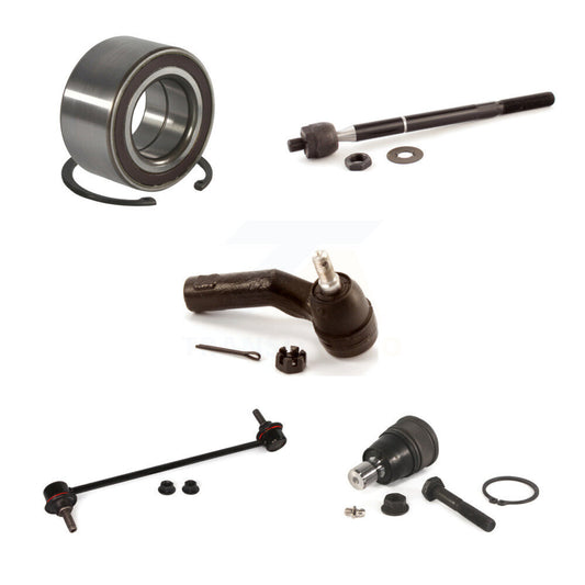 Bearing Lower Ball Joint Tie Rod & Link Front Right Kit (5Pc) For Mazda 3 Sport