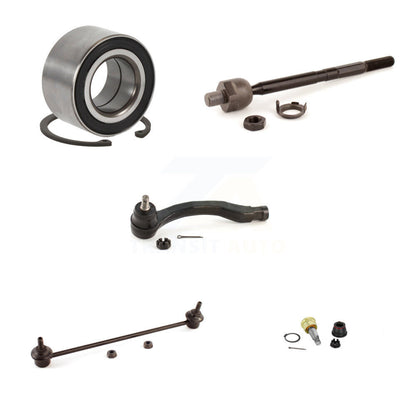 Wheel Bearing Lower Ball Joint Tie Rod Link Front Right Kit (5Pc) For Honda Fit