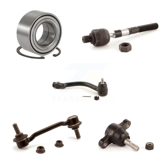 Bearing Lower Ball Joint Tie Rod & Link Front Right Kit (5Pc) For Hyundai Sonata
