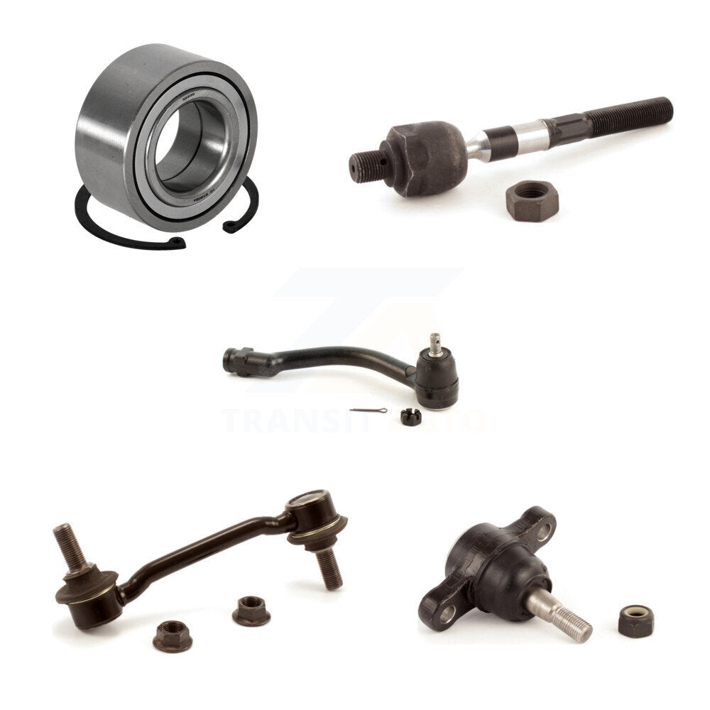 Bearing Lower Ball Joint Tie Rod & Link Front Right Kit (5Pc) For Hyundai Azera