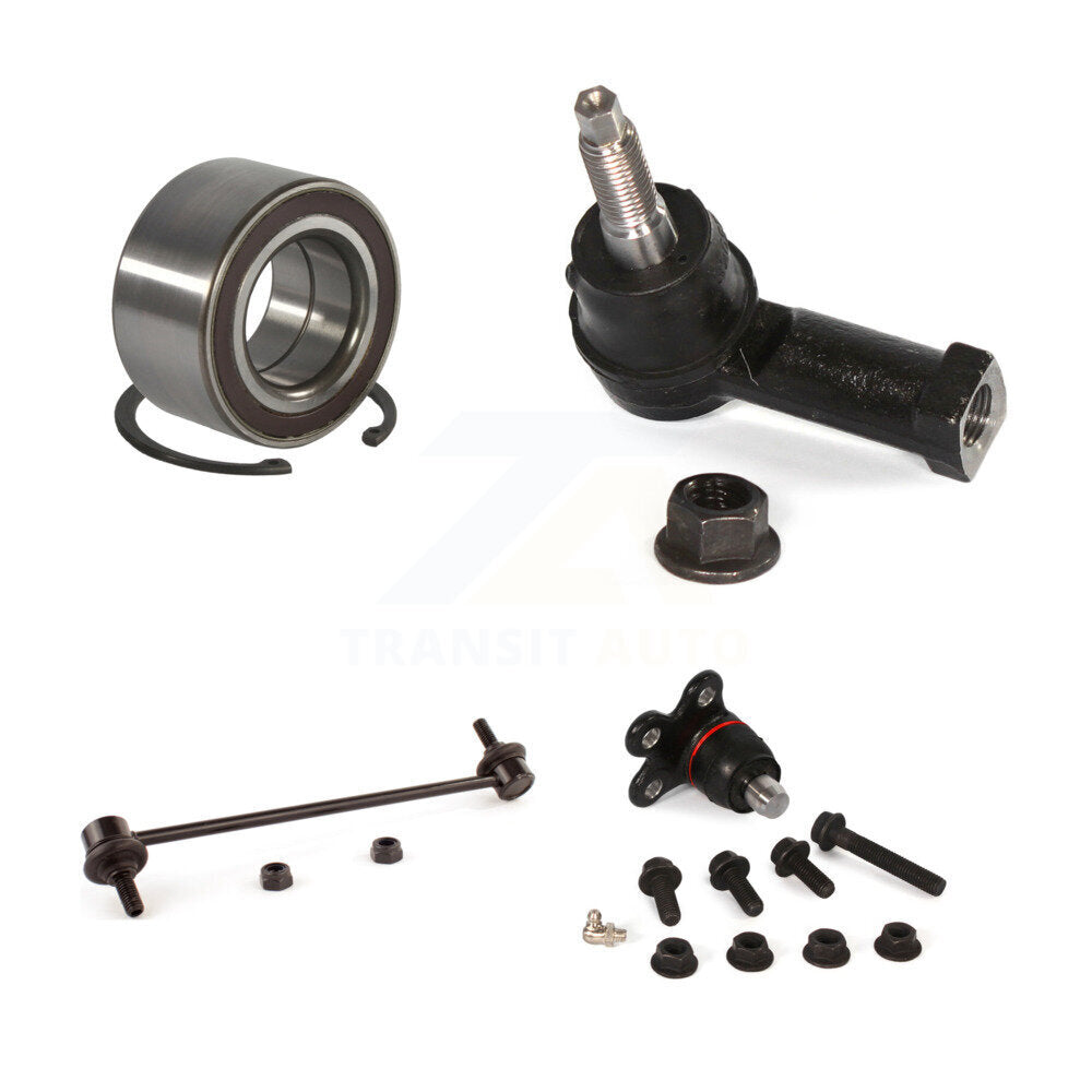 Wheel Bearing Lower Ball Joint Outer Tie Rod Link Front Kit For Chevrolet Sonic