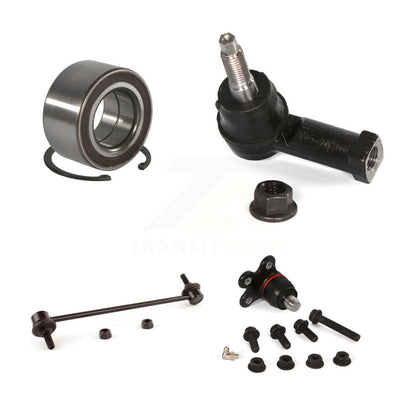 Wheel Bearing Lower Ball Joint Outer Tie Rod Link Front Kit For Chevrolet Sonic