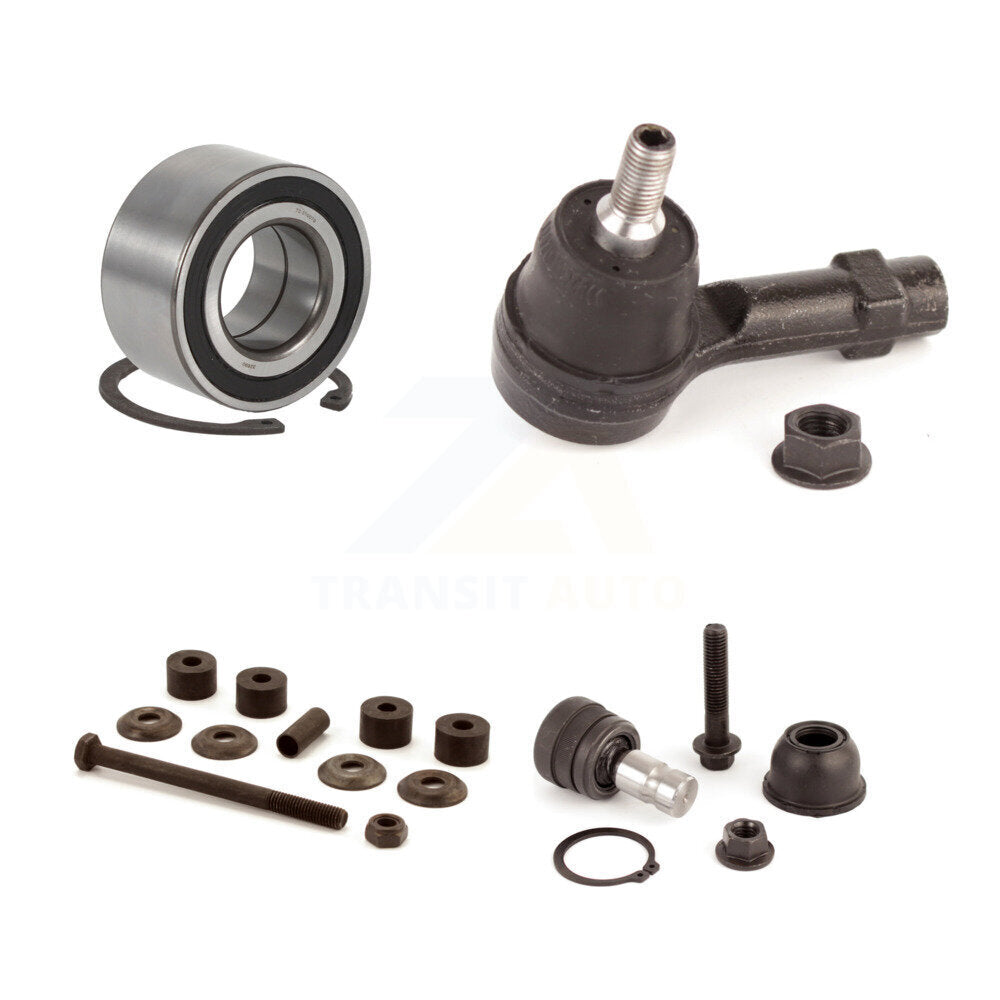 Bearing Lower Ball Joint Outer Tie Rod End Link Front Kit For Mitsubishi Lancer
