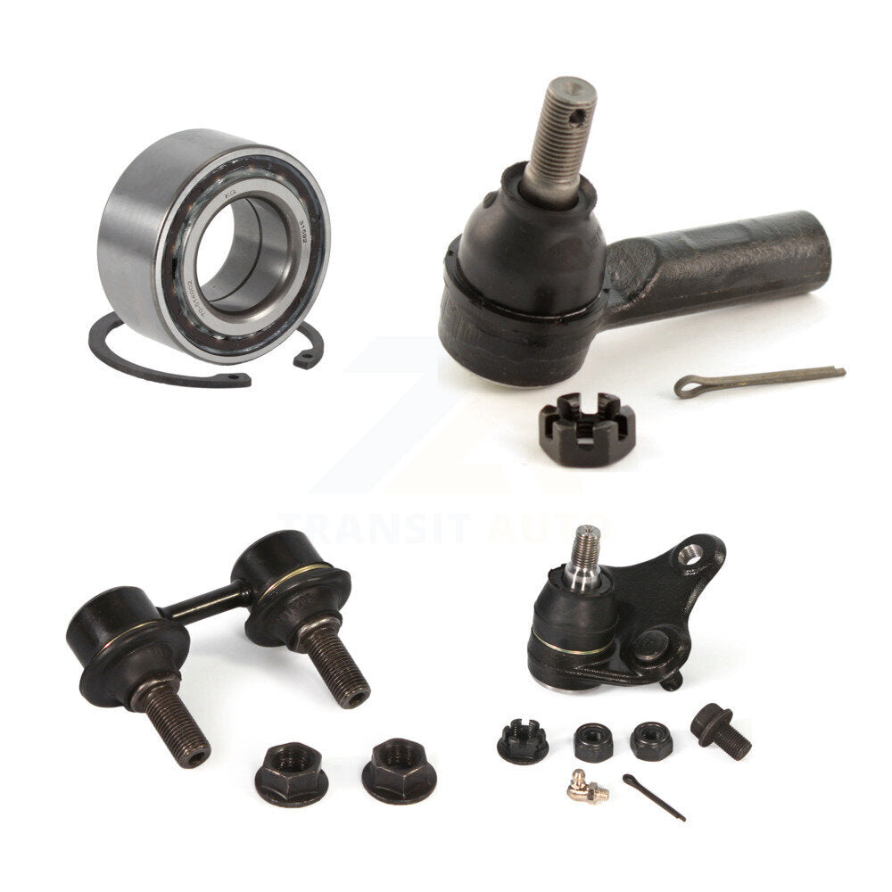 Bearing Lower Ball Joint Outer Tie Rod & Link Front Kit For Toyota RAV4 4 doors