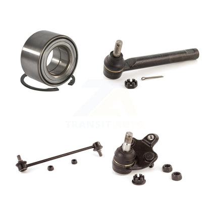 Wheel Bearing Lower Ball Joint Outer Tie Rod & Link Front Kit For Toyota Corolla