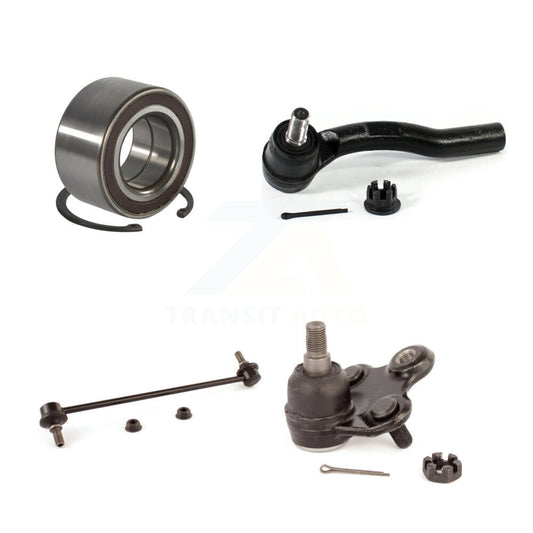 Bearing Lower Ball Joint Outer Tie Rod Link Front Right Kit For 12-16 Honda CR-V