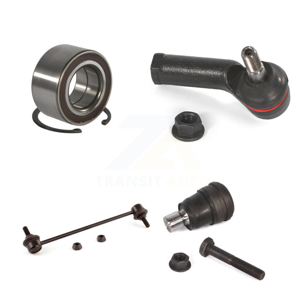 Bearing Lower Ball Joint Outer Tie Rod End Link Front Right Kit For Ford Fiesta