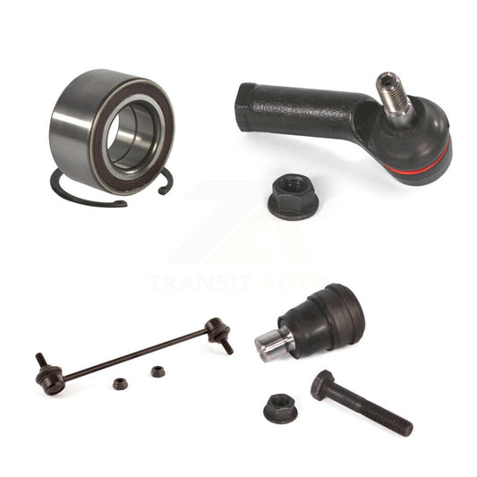 Bearing Lower Ball Joint Outer Tie Rod End Link Front Right Kit For Ford Fiesta