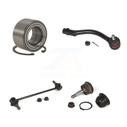 Bearing Lower Ball Joint Outer Tie Rod & Link Front Right Kit For Hyundai Accent
