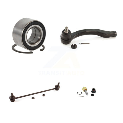 Wheel Bearing Lower Ball Joint Outer Tie Rod Link Front Right Kit For Honda Fit