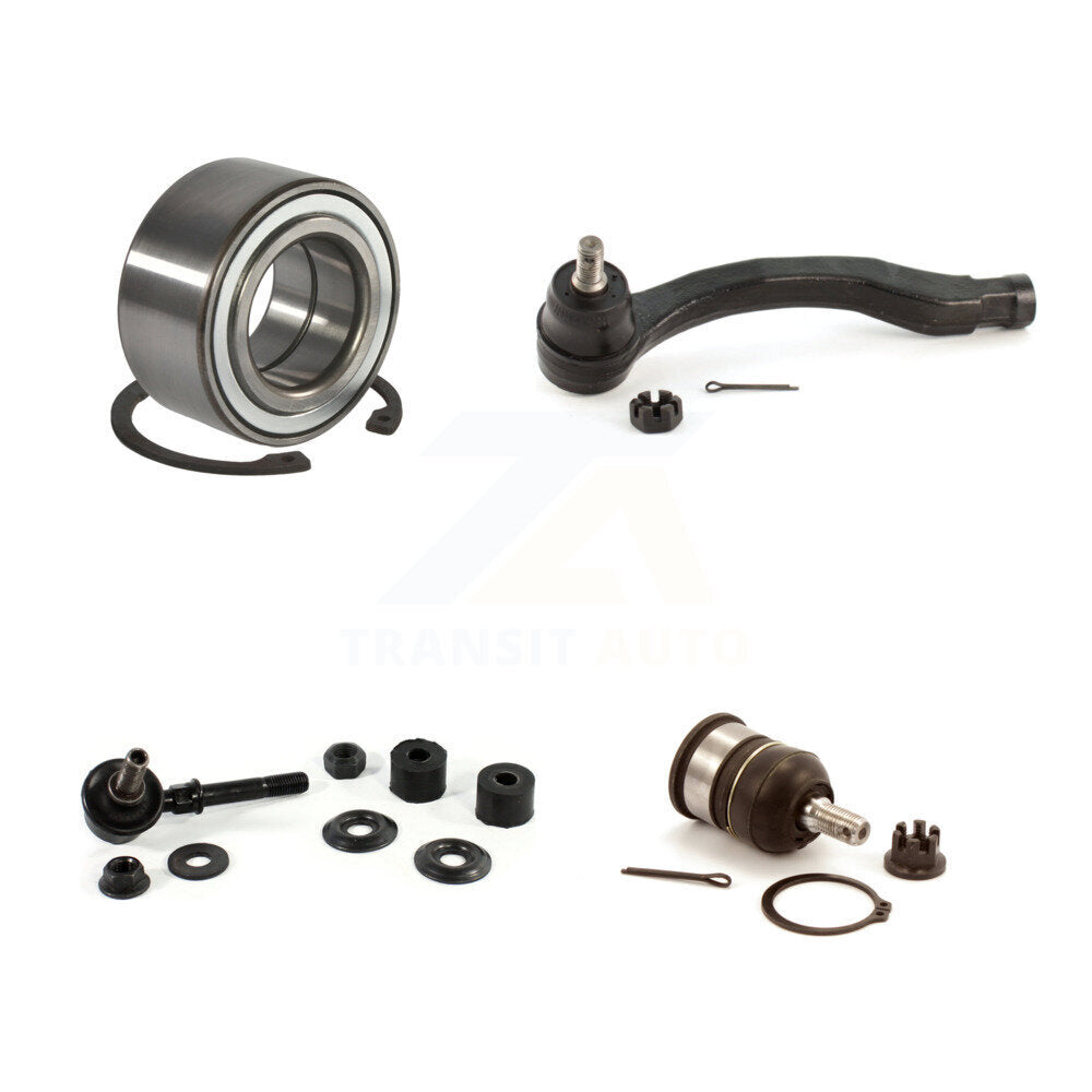 Bearing Lower Ball Joint Outer Tie Rod Link Front Right Kit For Acura Integra EL