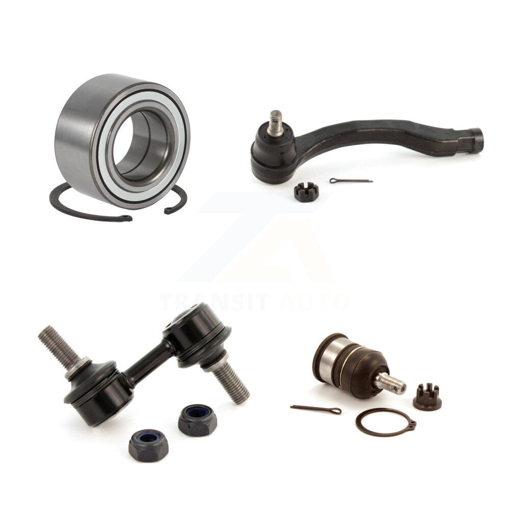 Bearing Lower Ball Joint Outer Tie Rod Link Front Right Kit For 97-01 Honda CR-V