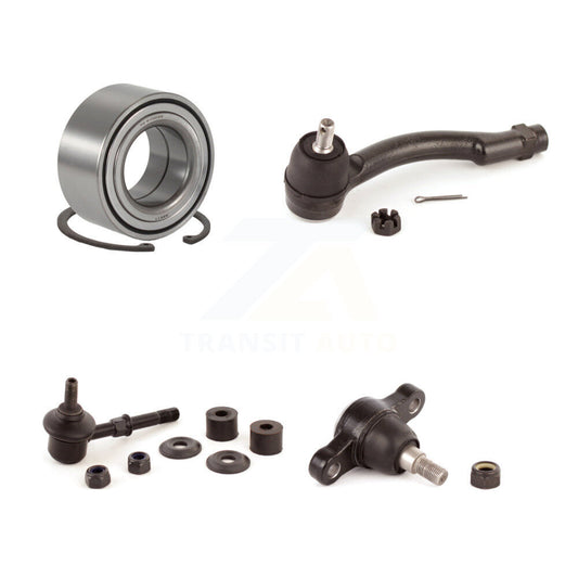 Bearing Lower Ball Joint Outer Tie Rod & Link Front Right Kit For Hyundai Sonata