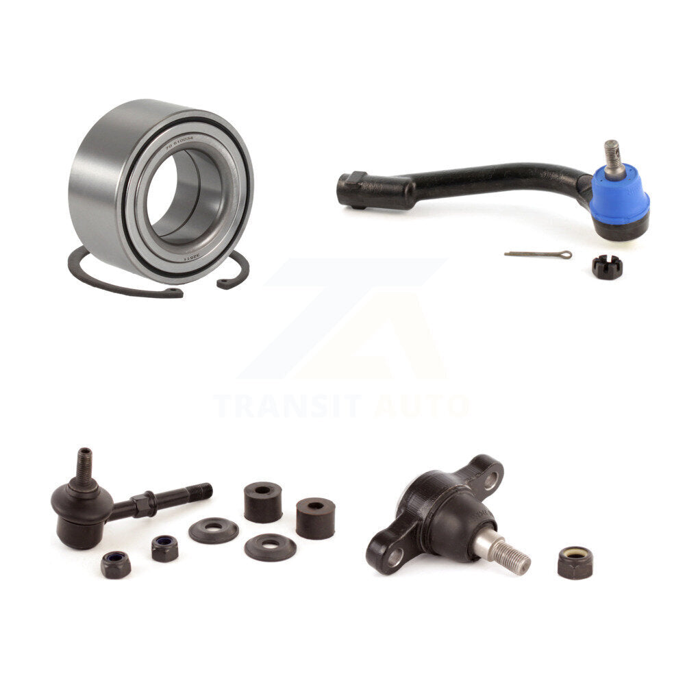 Wheel Bearing Lower Ball Joint Outer Tie Rod Link Front Right Kit For Kia Optima