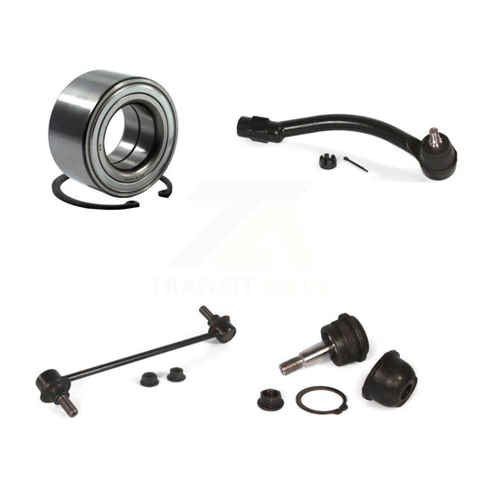 Bearing Lower Ball Joint Outer Tie Rod Link Front Right Kit For Hyundai Elantra