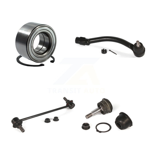 Bearing Lower Ball Joint Outer Tie Rod Link Front Right Kit For Hyundai Elantra