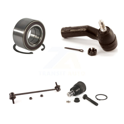 Bearing Lower Ball Joint Outer Tie Rod & Link Front Right Kit For Mazda 3 Sport