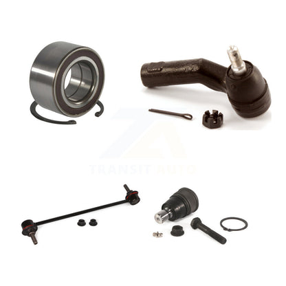 Bearing Lower Ball Joint Outer Tie Rod & Link Front Right Kit For Mazda 3 Sport