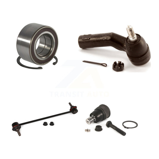 Bearing Lower Ball Joint Outer Tie Rod & Link Front Right Kit For Mazda 3 Sport