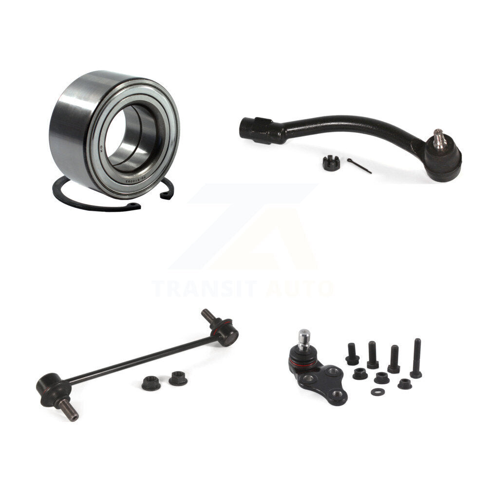 Bearing Lower Ball Joint Outer Tie Rod End Link Front Right Kit For Kia Soul EV