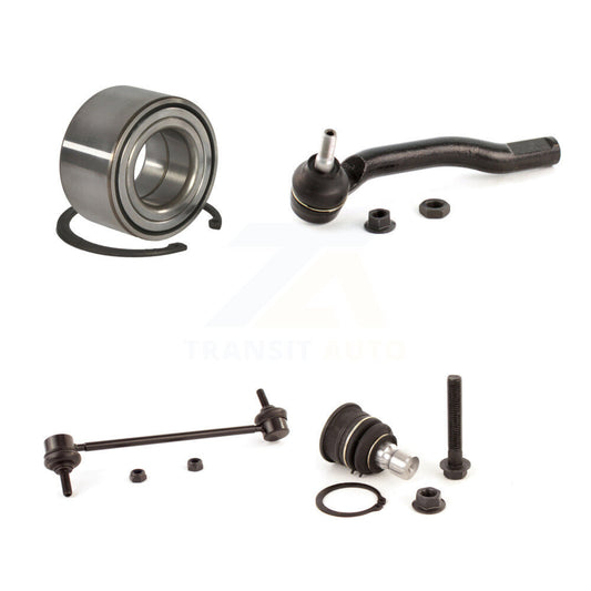 Bearing Lower Ball Joint Outer Tie Rod End Link Front Right Kit For Nissan Versa
