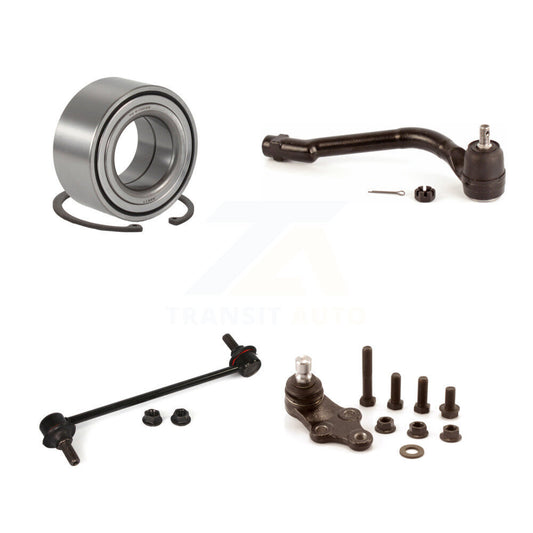 Bearing Lower Ball Joint Outer Tie Rod & Link Front Right Kit For Hyundai Sonata