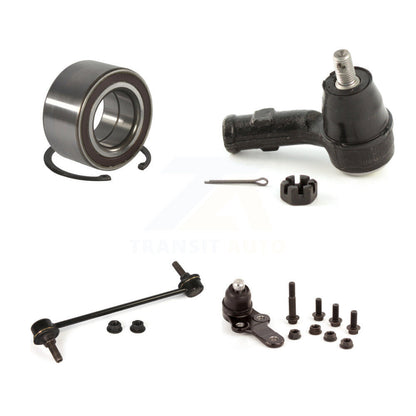 Wheel Bearing Lower Ball Joint Outer Tie Rod Link Front Right Kit For Ford Focus
