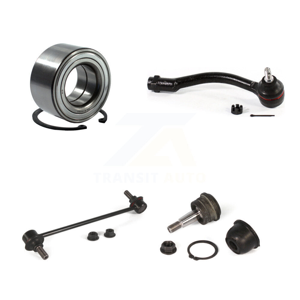 Bearing Lower Ball Joint Outer Tie Rod Link Front Right Kit For Kia Forte Forte5