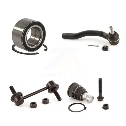 Bearing Lower Ball Joint Outer Tie Rod & Link Front Right Kit For Ford Edge MKX