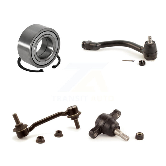 Bearing Lower Ball Joint Outer Tie Rod & Link Front Right Kit For Hyundai Azera