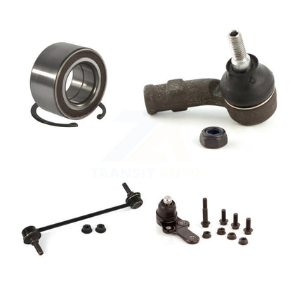 Wheel Bearing Lower Ball Joint Outer Tie Rod Link Front Right Kit For Ford Focus