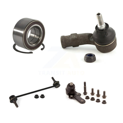 Wheel Bearing Lower Ball Joint Outer Tie Rod Link Front Right Kit For Ford Focus