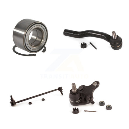 Wheel Bearing Lower Ball Joint Outer Tie Rod & Sway Bar Link Front Right Kit For