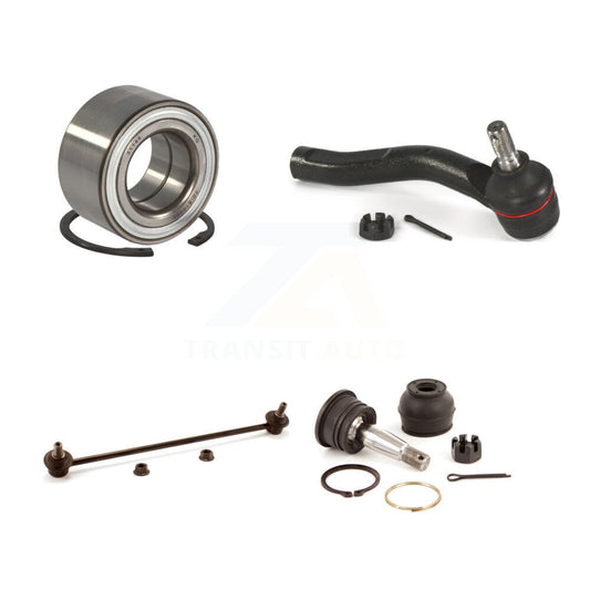 Bearing Lower Ball Joint Outer Tie Rod & Link Front Right Kit For Toyota Yaris C
