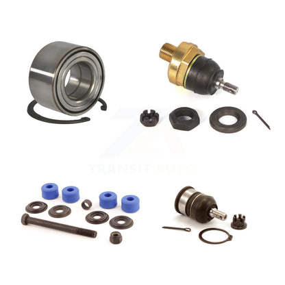 Wheel Bearing Upper Lower Ball Joint And Sway Bar Link Front Kit For Honda Civic