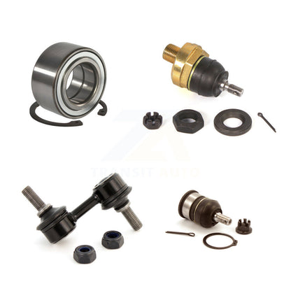Wheel Bearing Upper Lower Ball Joint Link Front Kit For 1999-2000 Honda Civic Si