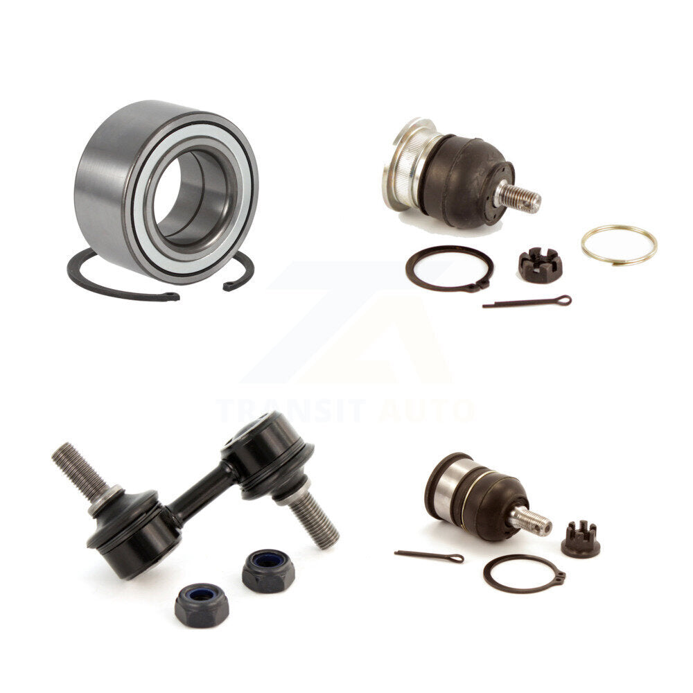 Bearing Upper Lower Ball Joint Sway Bar Link Front Kit For 1997-2001 Honda CR-V