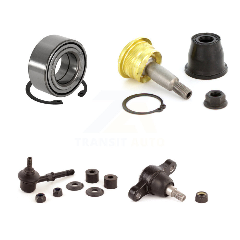 Bearing Upper Lower Ball Joint And Link Front Kit For Hyundai Sonata Kia Optima